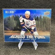 2024-25 Upper Deck Allure Across the Pond Leon Draisaitl #ATP-10 card