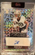 2025 Panini Mosaic Rookie Scripts Quincy Riley #RS-QRY card