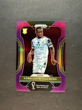 Kamaldeen Sulemana 2022 Panini Prizm World Cup card