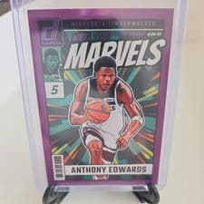 2024-25 Donruss Net Marvels Anthony Edwards #5 card
