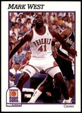 Mark West 1991-92 Hoops Base Set card