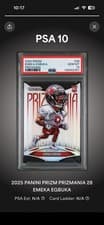 2025 Panini Prizm Prizmania Emeka Egbuka #28 card