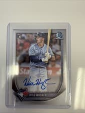 2025 Bowman Chrome Rookie Autographs Will Wagner #CRA-WW card