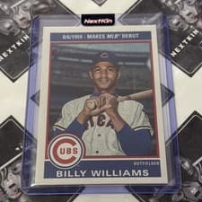 2025 Topps Heritage 1976 Retires Billy Williams #76R-6 card