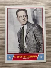 2025 Topps Heritage Notable Americans F. Scott Fitzgerald #NS-70 card