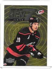 2024-25 Skybox Metal Universe Gen Z Sebastian Aho #GZ-1 card