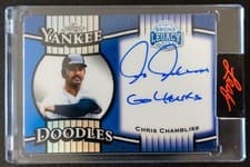 Chris Chambliss 2025 Leaf Bronx Legacy Yankee Doodles card
