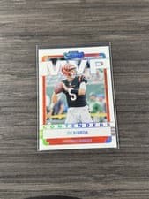 Joe Burrow 2022 Panini Contenders MVP card