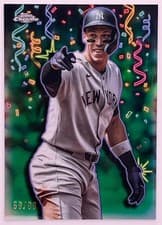 2025 Topps Chrome Update Celebracion Aaron Judge #CT-6 card