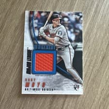 2025 Topps Major League Material Series Two Coby Mayo #MLM2-CM card