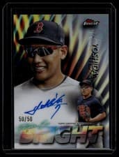 Masataka Yoshida 2024 Finest Future So Bright Autographs card