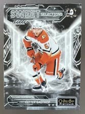 2024-25 O-Pee-Chee Platinum Sweet Selections Cutter Gauthier #SS-1 card
