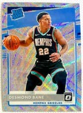 Desmond Bane 2020 Panini Donruss Optic card