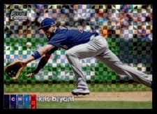 Kris Bryant 2020 Stadium Club Chrome card