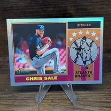 2025 Topps Heritage 1976 Player Icons Chris Sale #76PI-19 card