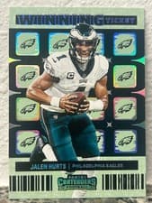 Jalen Hurts 2022 Panini Contenders Winning Ticket card