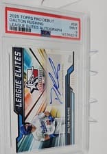 2025 Topps Pro Debut League Elites Autographs Dalton Rushing #LEA-DR card