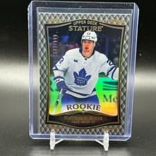 2024-25 Upper Deck Stature 2023-24 Base Rookies Update Matthew Knies #42 card