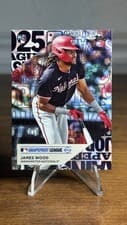 2025 Topps Training Grounds James Wood #TG-18 card