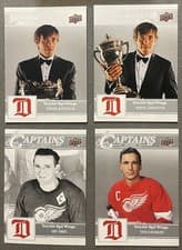 2025-26 Upper Deck Detroit Red Wings Centennial Captains Sid Abel #166 card