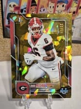 2025 Bowman University Chrome Sapphire Base Set Josh McCray #173 card
