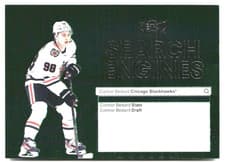 2024-25 Skybox Metal Universe Search Engines Connor Bedard #ST-9 card