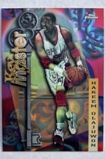 Hakeem Olajuwon 1997 Topps Chrome Season's Best card