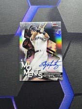 2024 Finest Moments Autographs Edgar Martinez #FMA-EM card