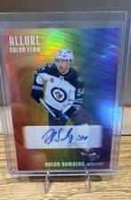 2025-26 Upper Deck Allure Color Flow Full Rainbow Auto Dylan Samberg #RA-DS card