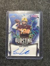 2025 Leaf Vivid Bursting With Talent Autographs Sam Leavitt #TA-SL1 card