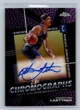 2024-25 Topps Chrome Chromographs Christian Laettner #C-CLA card