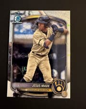 2025 Bowman Chrome Prospects Jesus Made #BCP-245 card