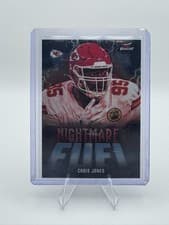 2025 Finest Nightmare Fuel Chris Jones #NF-1 card