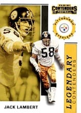 Jack Lambert 2019 Panini Contenders Legendary Contenders card