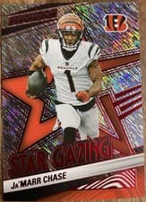 Ja'Marr Chase 2025 Panini Revolution Star Gazing card