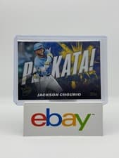 2025 Topps Plakata Jackson Chourio #PLAK-19 card