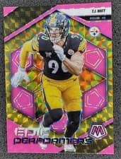 T.J. Watt 2025 Panini Mosaic Epic Performers card