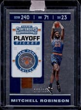 Mitchell Robinson 2019 Panini Contenders card