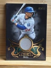 2026 Topps Tier One Shadow Relics Mookie Betts #SR-MB card