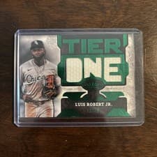 2025 Topps Tier One Die-Cut Relics Luis Robert Jr. #T1RD-LR card