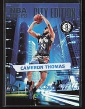 2024-25 Hoops City Edition Cameron Thomas #24 card