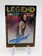 2026 Topps Chrome WWE 1986 Topps Autographs Undertaker #86T-UT card