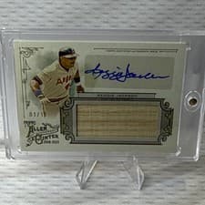 2025 Topps Allen & Ginter Autographed Relics Reggie Jackson #AGAR-RJ card