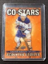 Connor McDavid/Leon Draisaitl 2025 Upper Deck Tim Hortons Co-Stars card