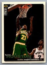 Byron Houston 1995-96 Collector's Choice Base Set card