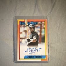 2025 Topps The Big Hurt Autograph Frank Thomas #HURTA-10 card