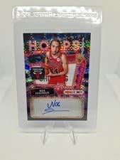 2025-26 NBA Hoops Hoops Rookie First Signs Noa Essengue #HFS-NE card