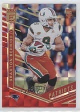Braxton Berrios 2018 Panini Donruss Elite card