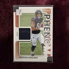 2025 Donruss Rookie Phenom Jerseys Colston Loveland #RPJ-CLD card