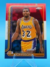Magic Johnson 2025 Topps Chrome card
